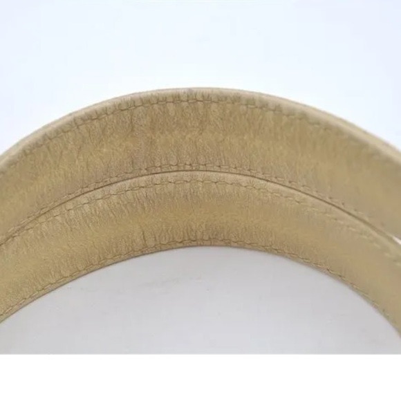 COPY - Authentic YVES SAINT LAURENT Shoulder Bag Leather Ivory - Picture 14 of 16